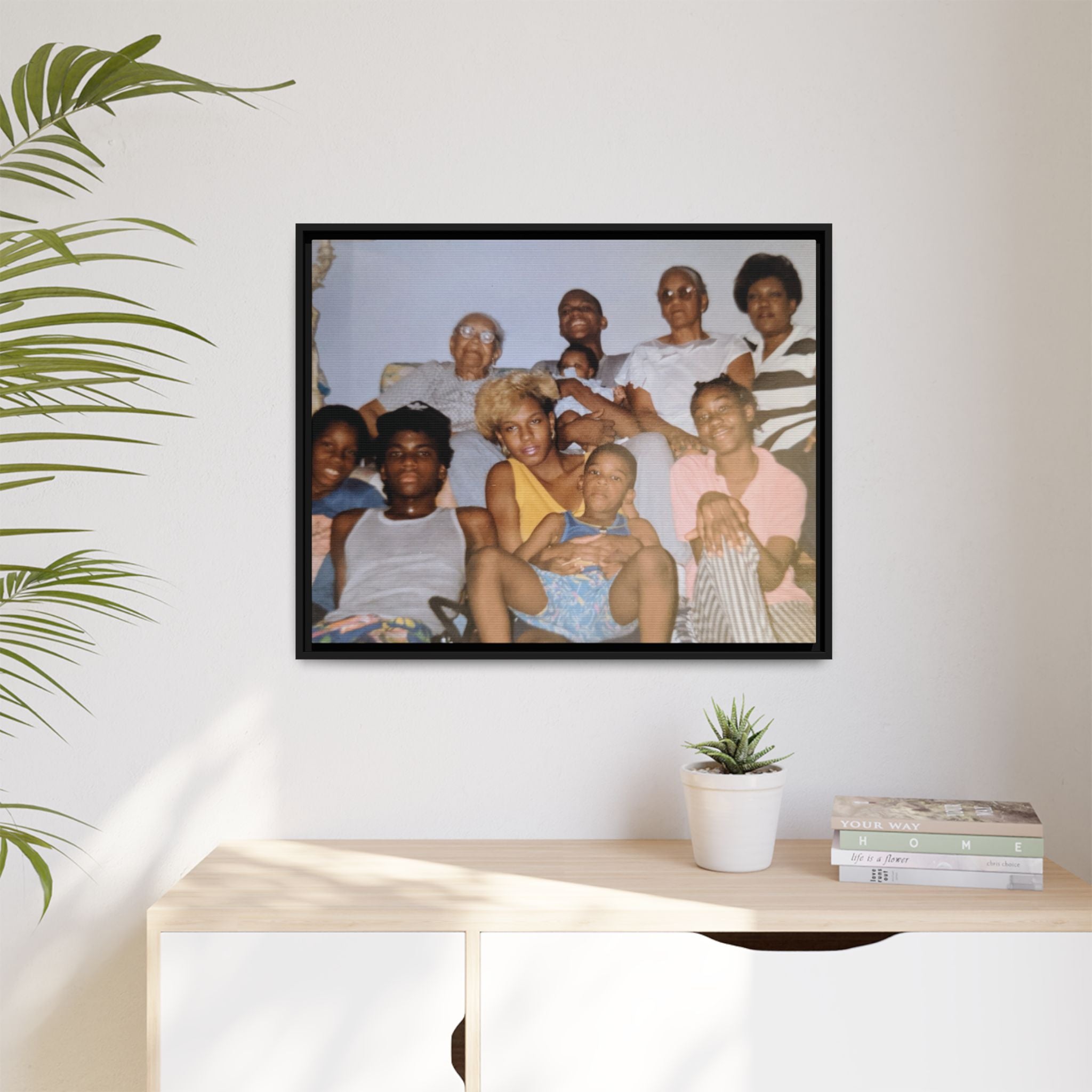 Ccustomizable Framed Canvas — Horizontal Matte Wall Art