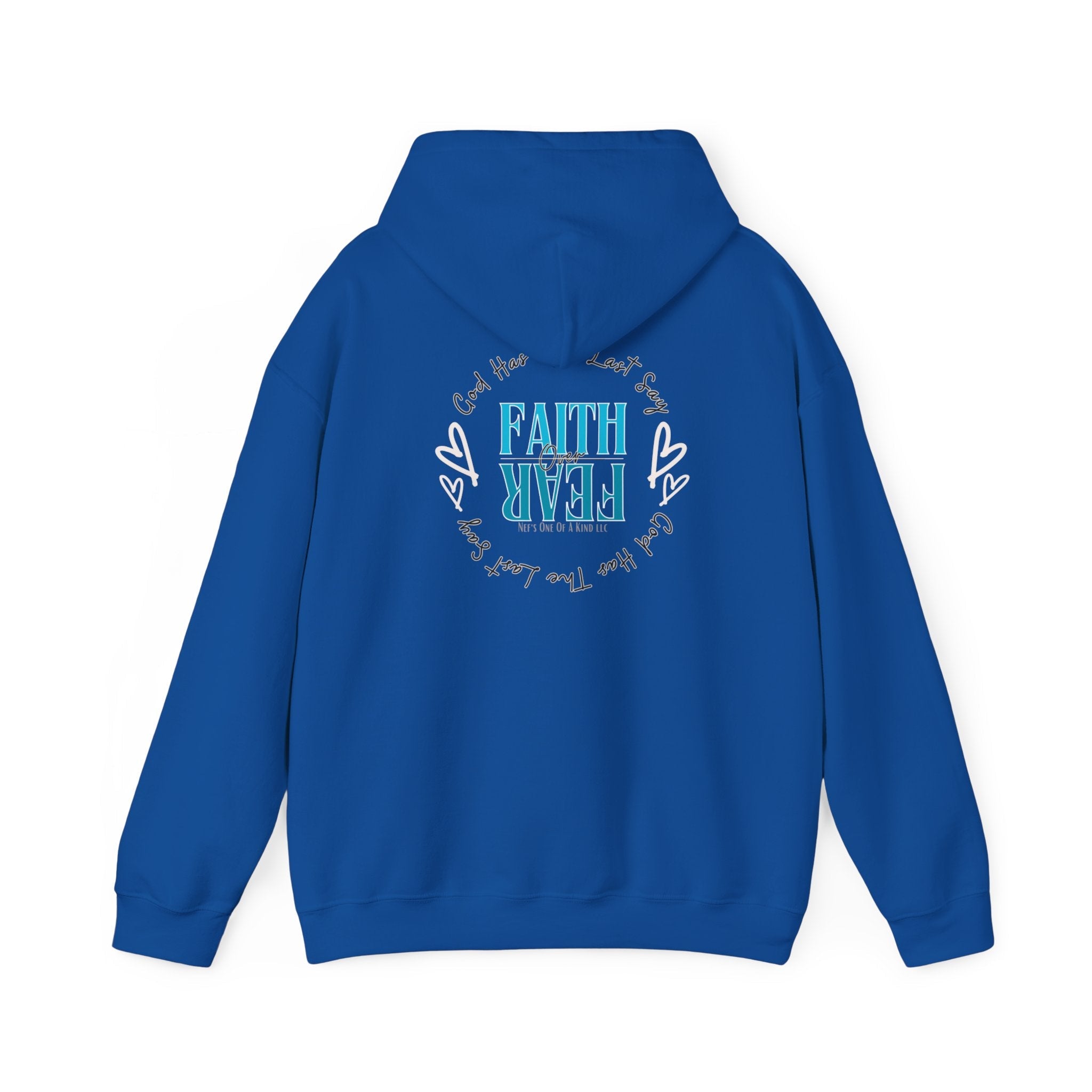Faith over Fear Unisex Heavy Hoodie