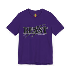 Beast with the Beauty Valentine Casual, Soft Unisex Jersey Short Sleeve Tee