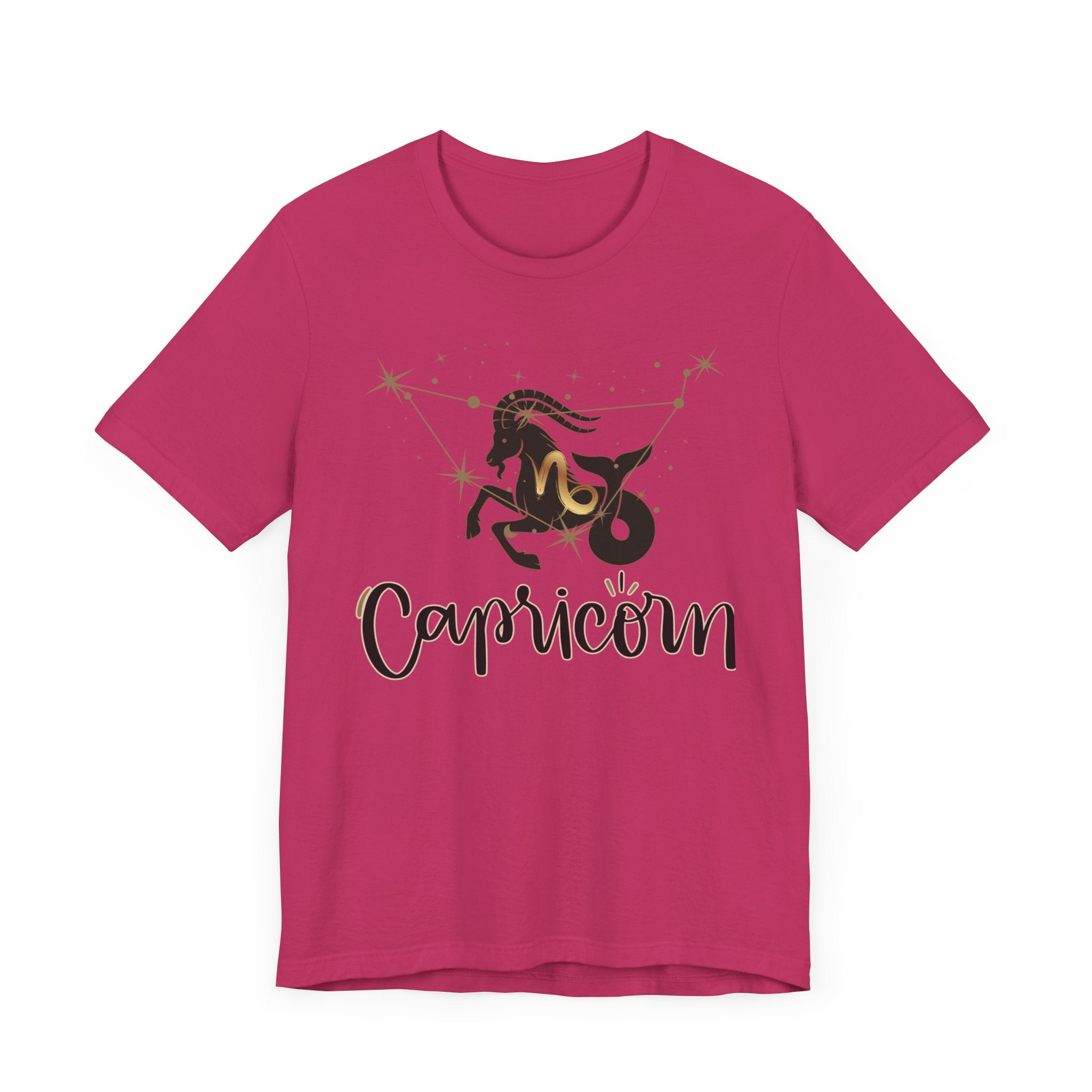 Capricorn Unisex Casual classic unisex jersey short sleeve tee