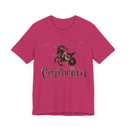 Capricorn Unisex Casual classic unisex jersey short sleeve tee