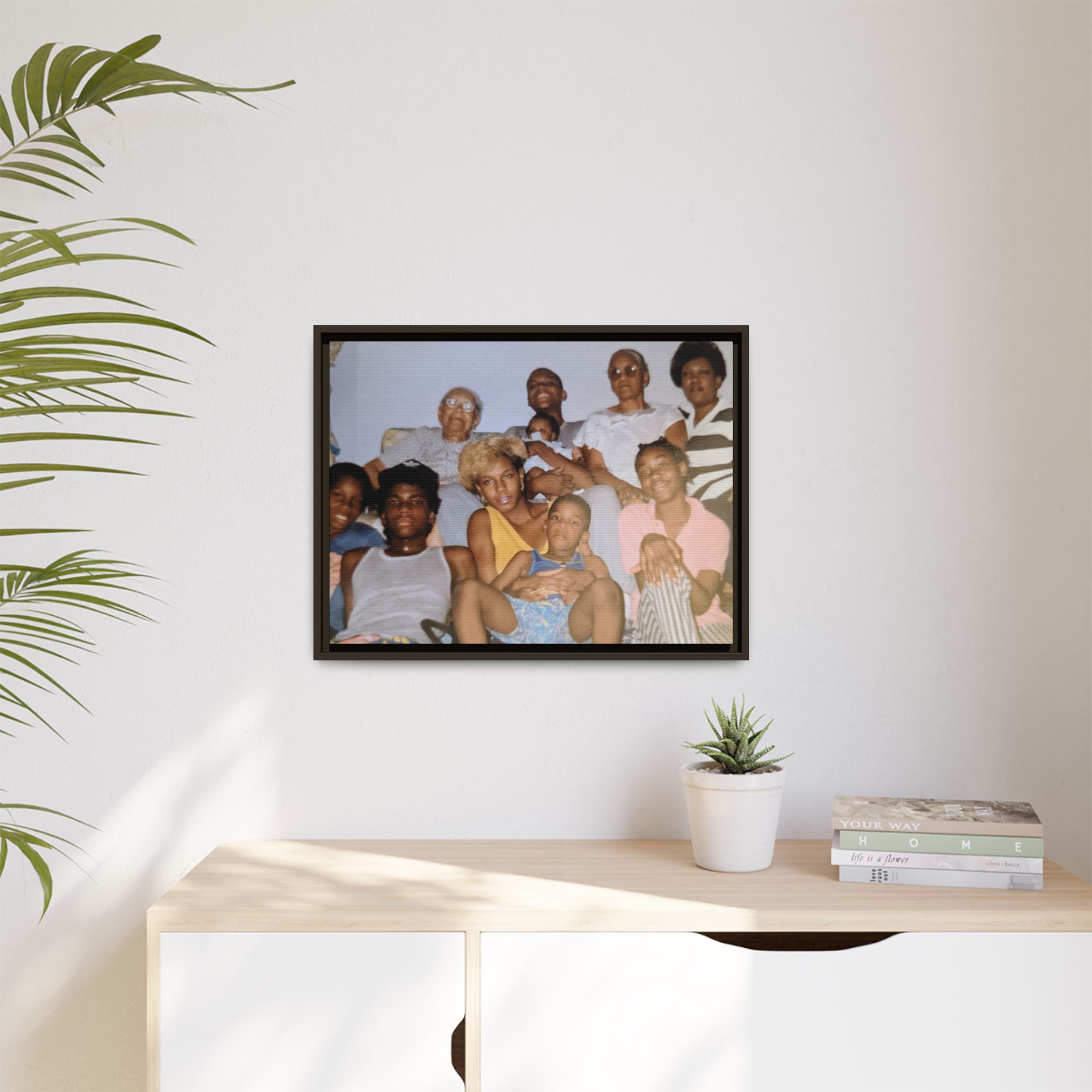 Ccustomizable Framed Canvas — Horizontal Matte Wall Art