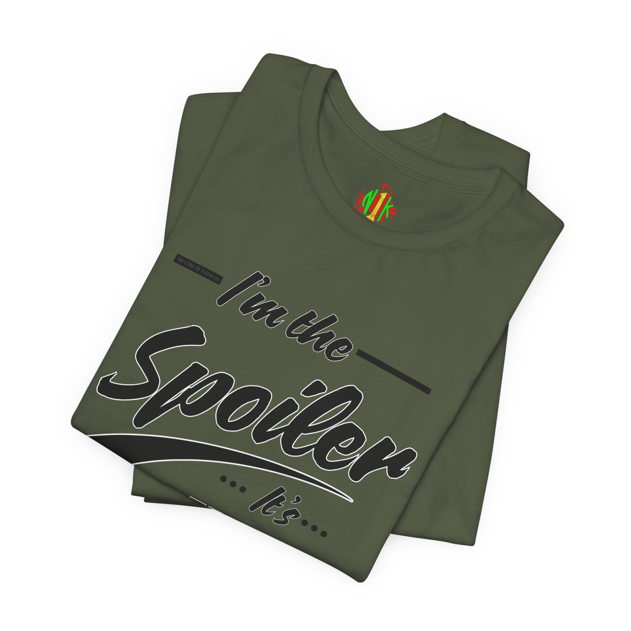 He's the Spoiler Unisex Jersey Tee - Express love for his Queen and Princess