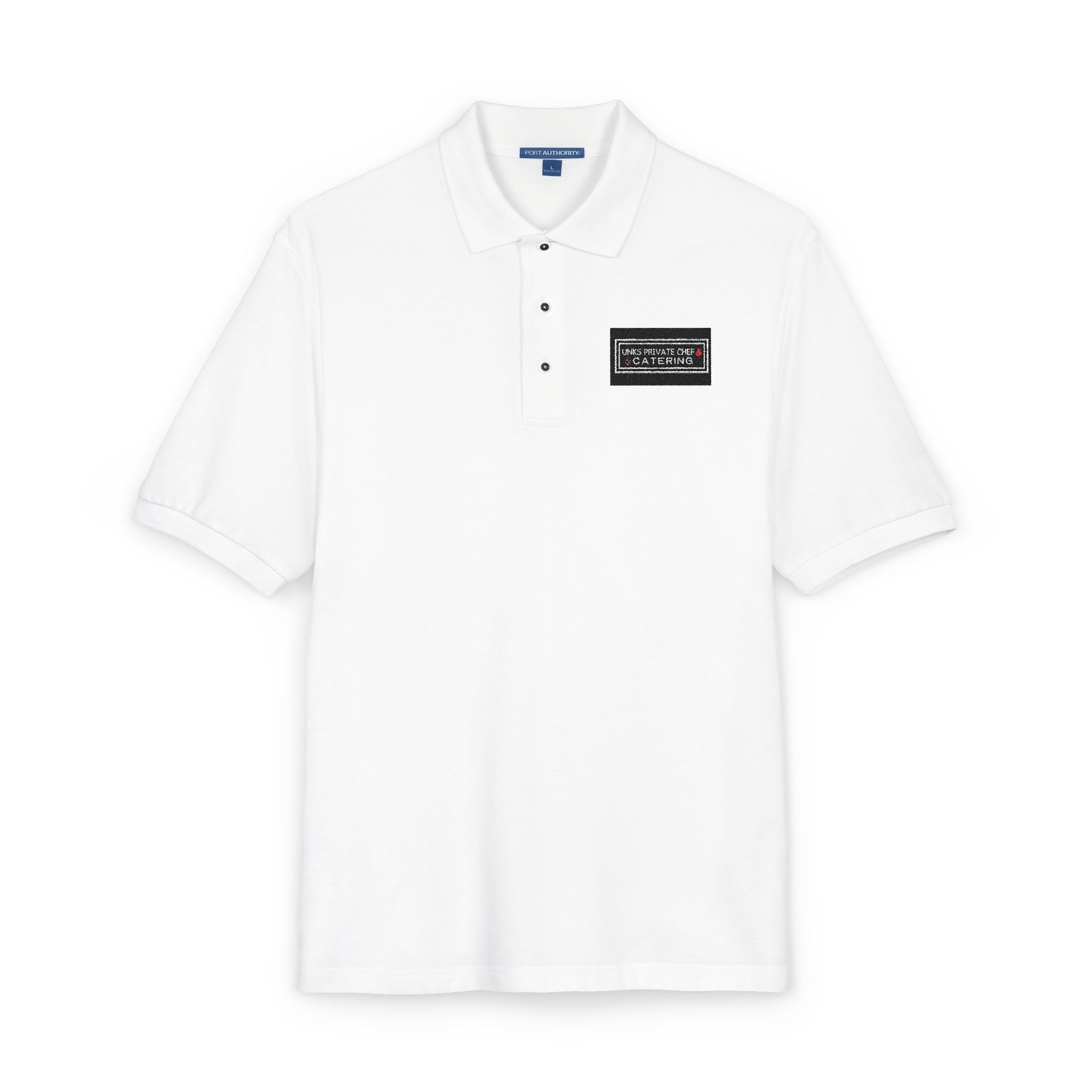 UNKS Catering Customized Stylish Unisex Embroidered Polo Shirt, Casual Wear, Gift for Him/Her, Perfect for Work/Leisure, Summer Essential