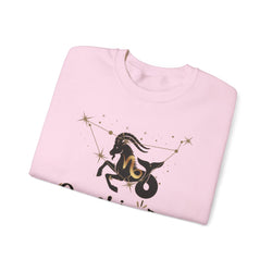 Capricorn Unisex Casual Crewneck Sweatshirt