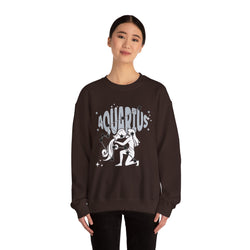 Aquarius Zodiac Casual classic unisex heavy blend crewneck sweatshirt