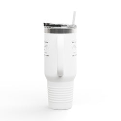 Nef's One Of A Kind Let's Customize Smiles Together Insulated Travel Mug, 40oz