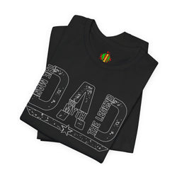 Dad Myth Legend T-Shirt, Unisex Tee, Father's Day Gift, Birthday Gift for Dad, Casual Wear, Family T-Shirt