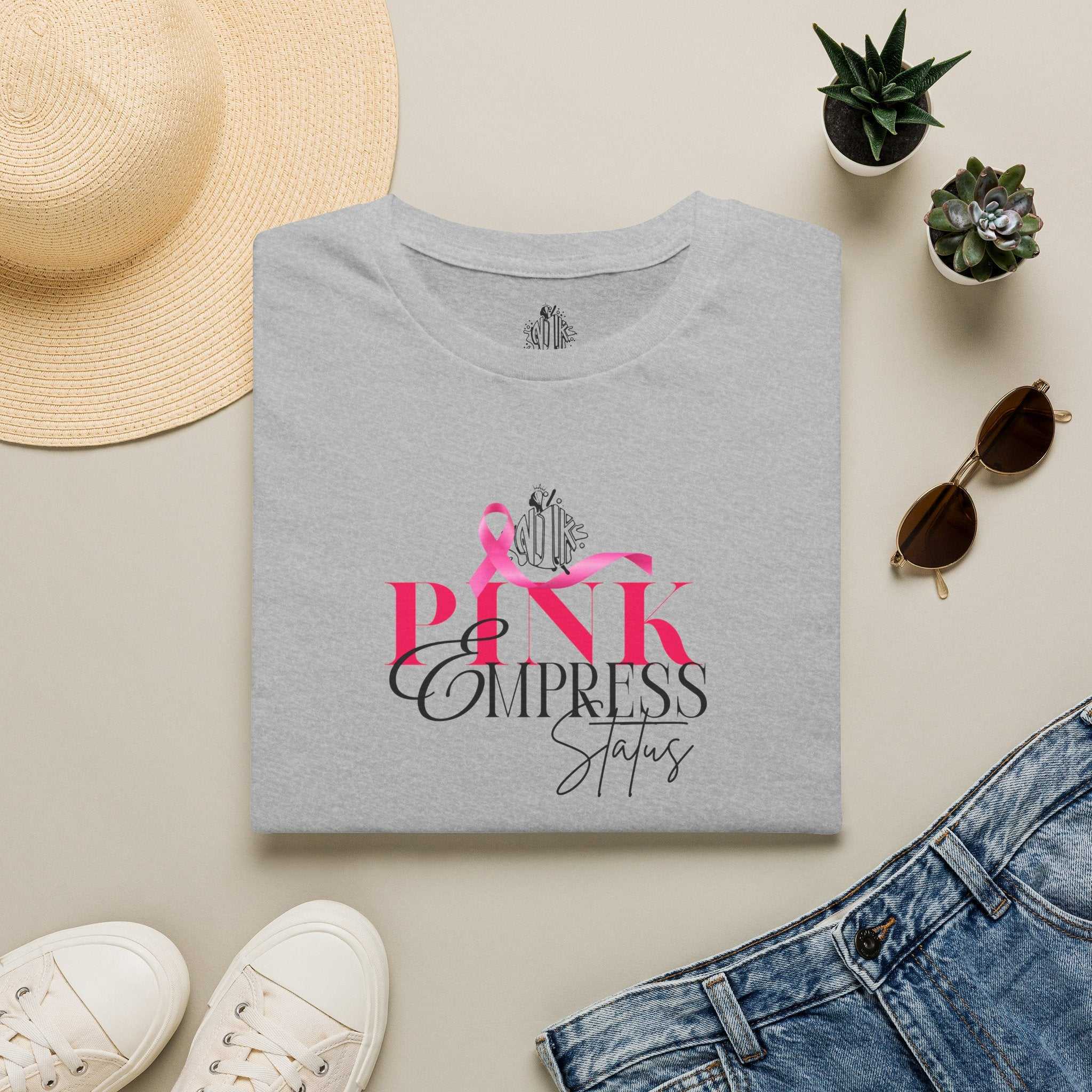Pink Empress Ladies T-Shirt – 'Pink Empress' Script Graphic