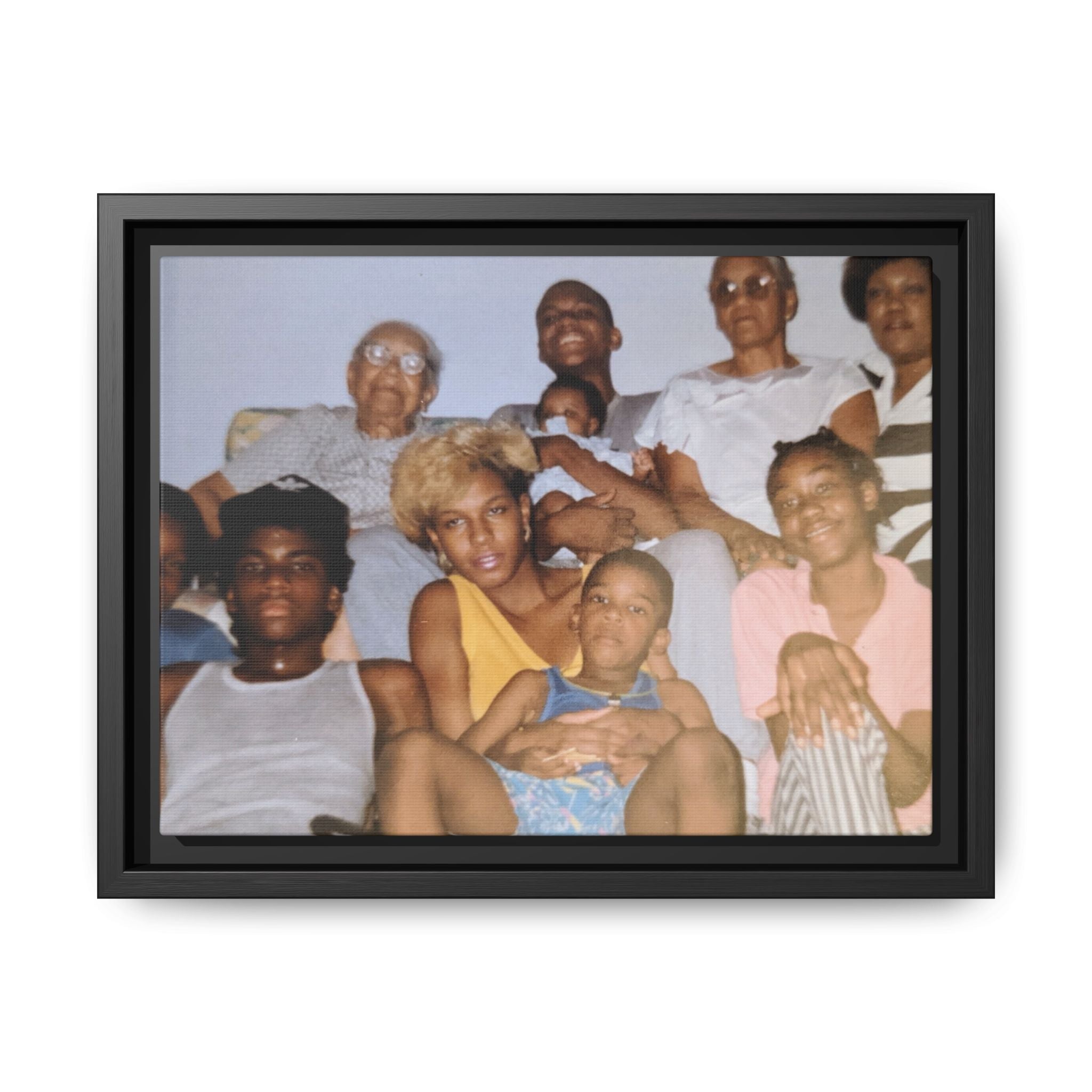 Ccustomizable Framed Canvas — Horizontal Matte Wall Art