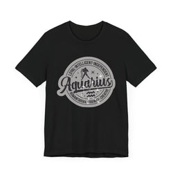 Aquarius Zodiac Unisex Casual Classic Jersey Short Sleeve Tee