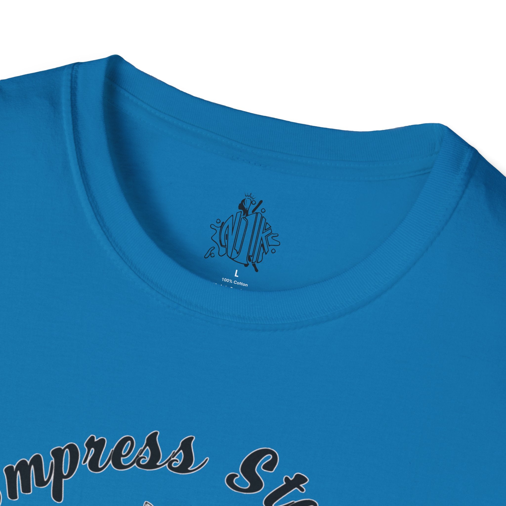 Empress Black Girl Floral Status T-shirt