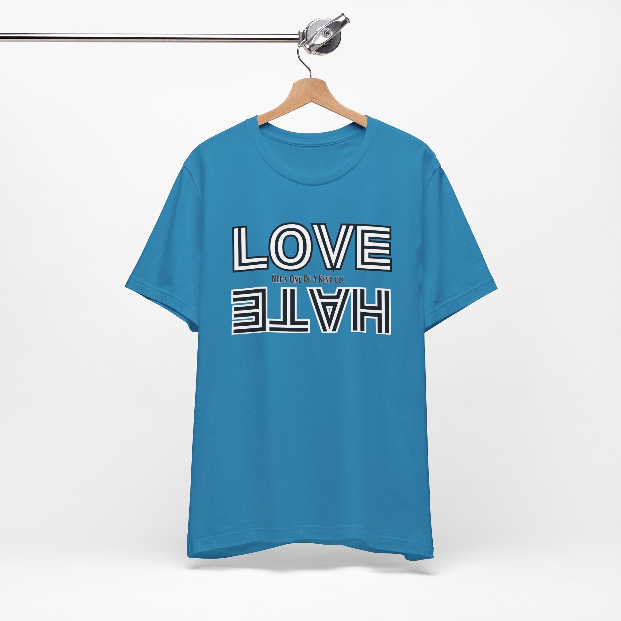 Love / Hate Short Unisex Sleeve Tea