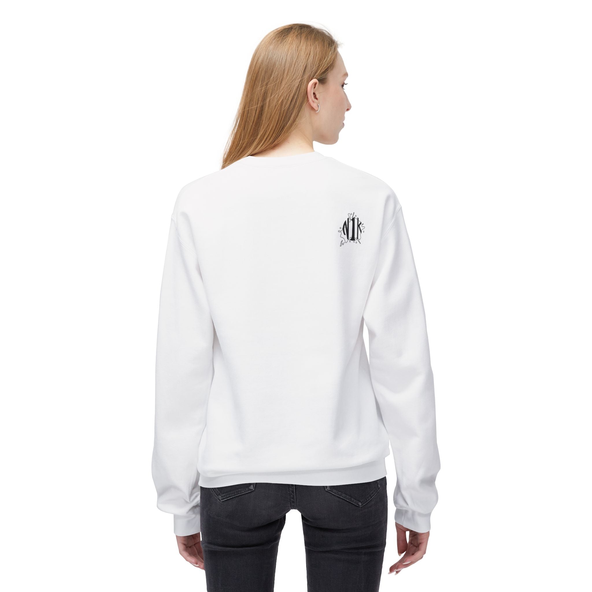 Aquarius Zodiac Sweatshirt — Water Wave Astrology Crewneck