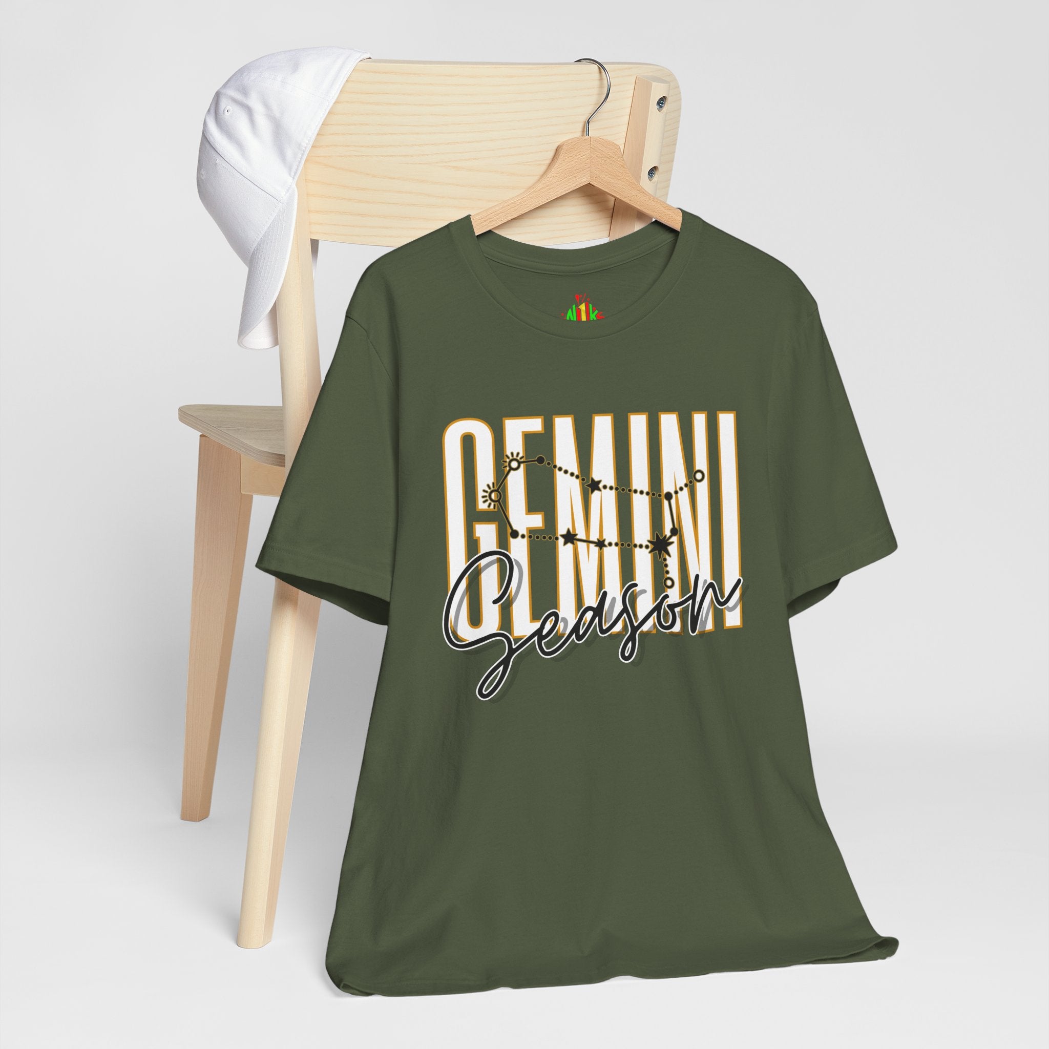 Gemini Season Tee, Zodiac Shirt, Astrology Gift, Unisex Graphic Tee, Birthday T-Shirt, Horoscope Apparel