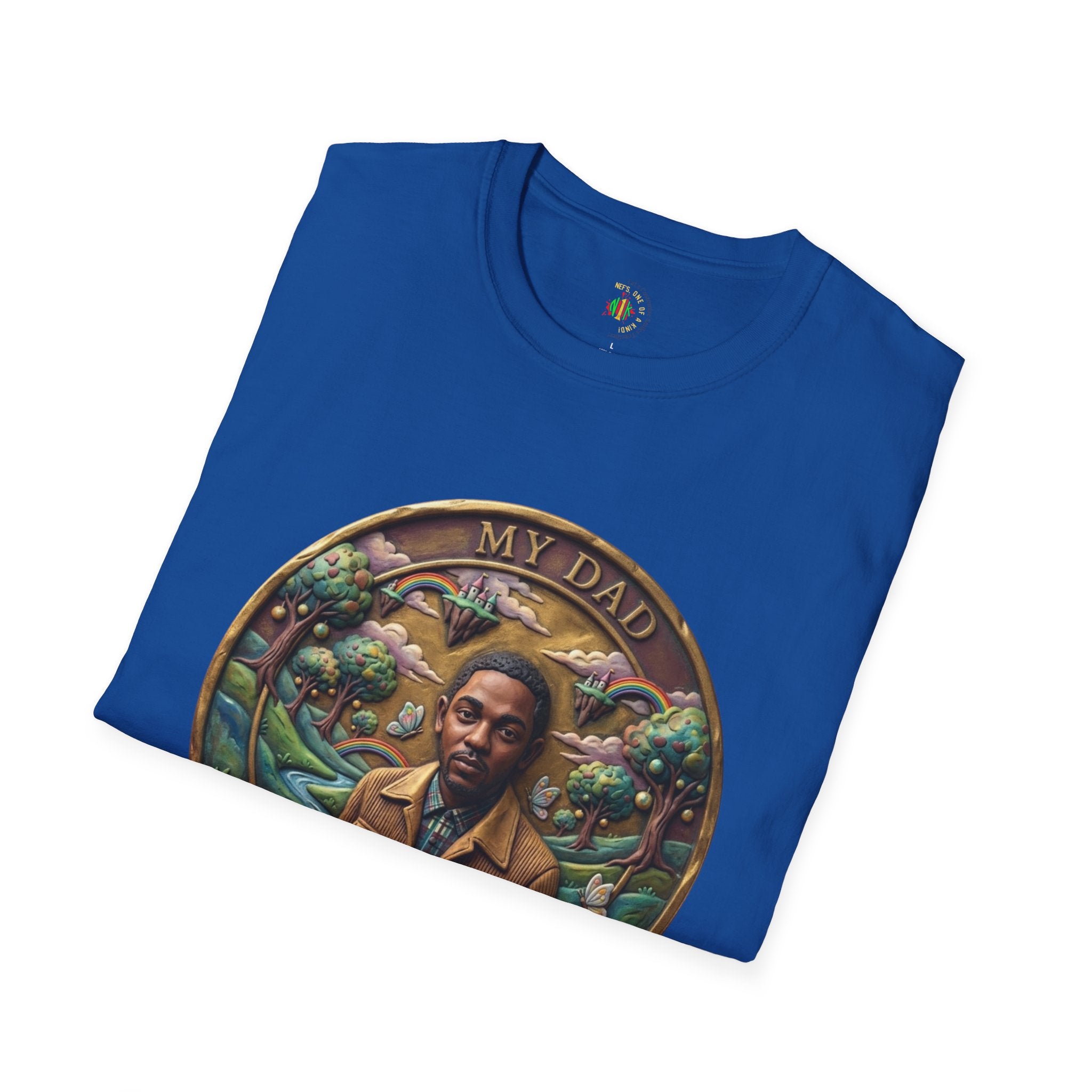 Todd Another Customized My Dad Portrait Coin Tee Graphic T-Shirt
