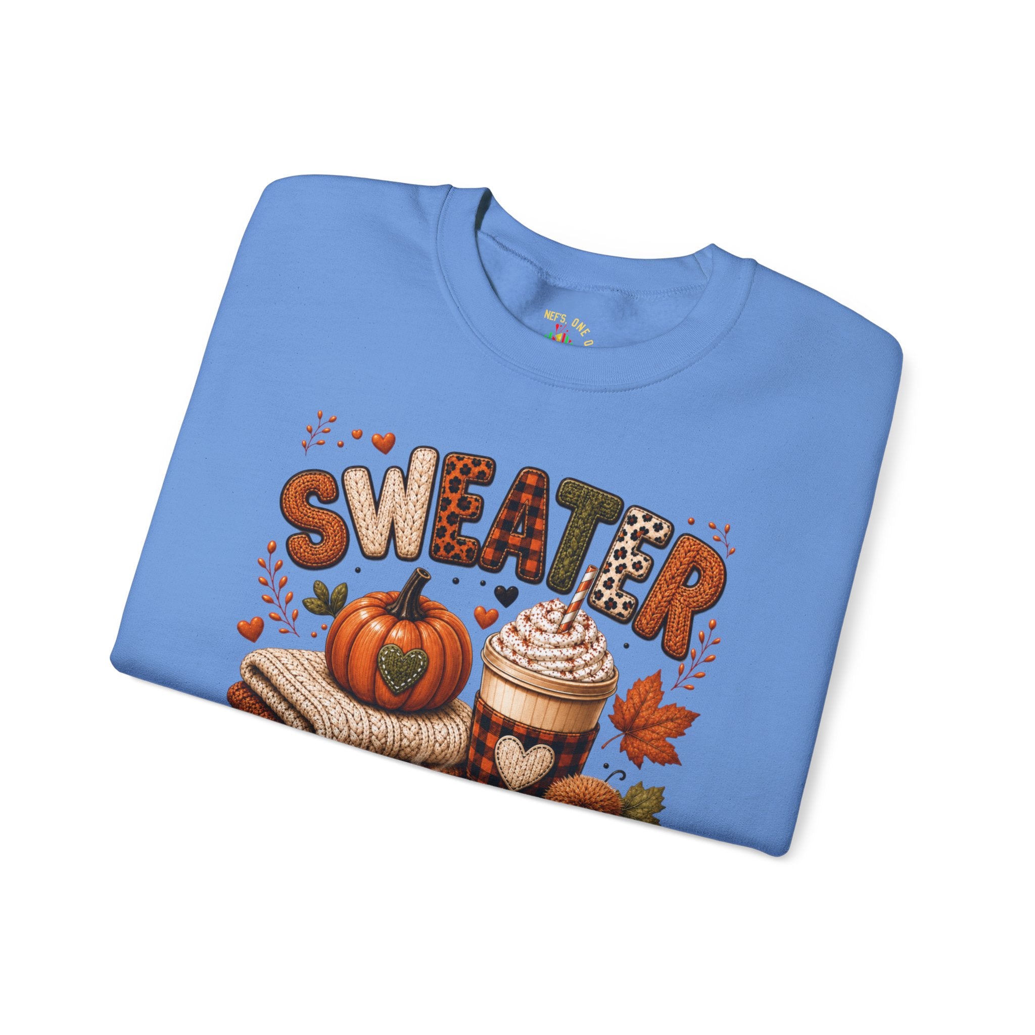 Sweater Weather Autumn Crewneck Sweatshirt