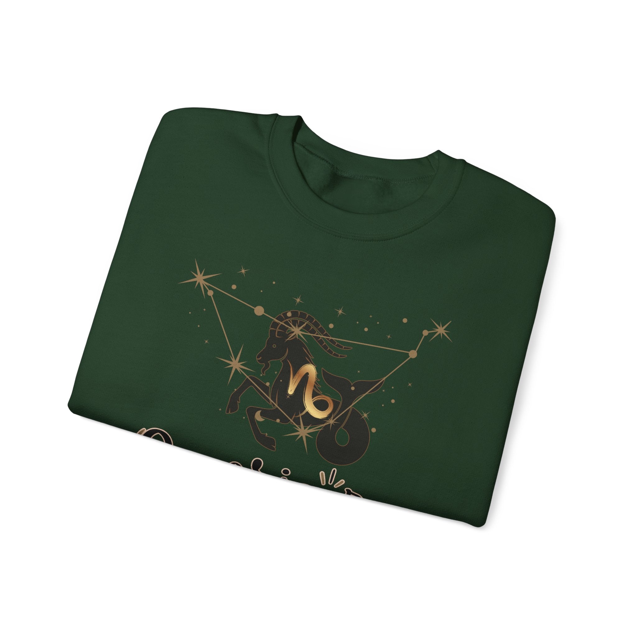 Capricorn Unisex Casual Crewneck Sweatshirt