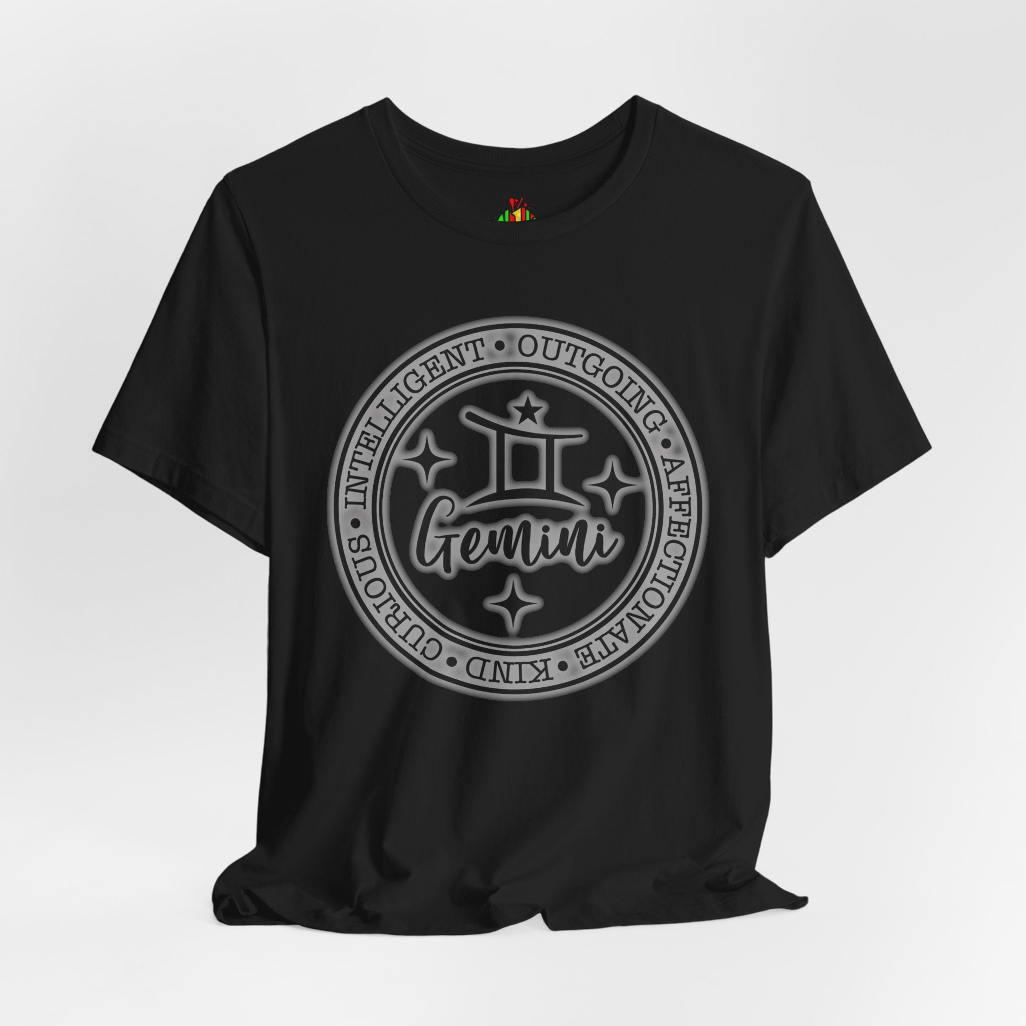 Gemini Zodiac Tee: Stylish Astrology Shirt for Astronomy Lovers, Birthday Gift, Unisex Tee, Horoscope Apparel, Casual Wear