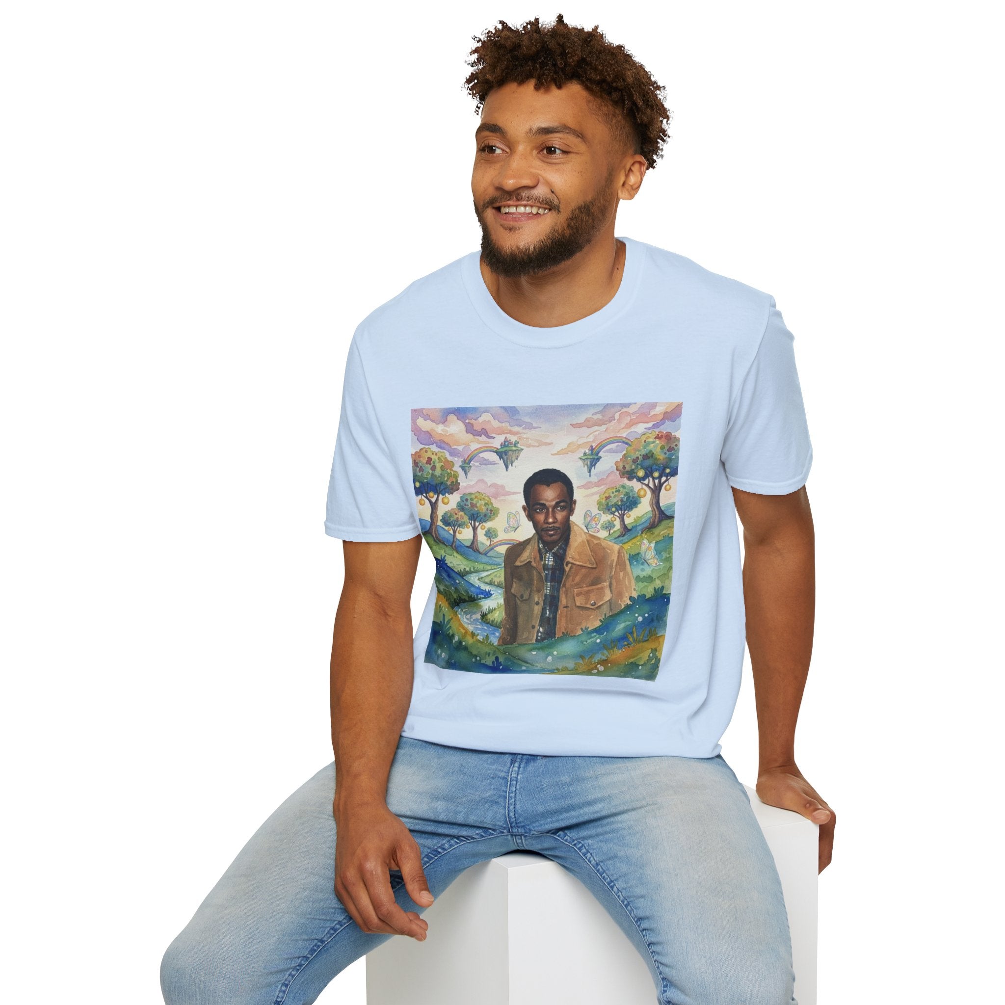 Todd Another Customized Smile Portrait Tee Graphic T-Shirt