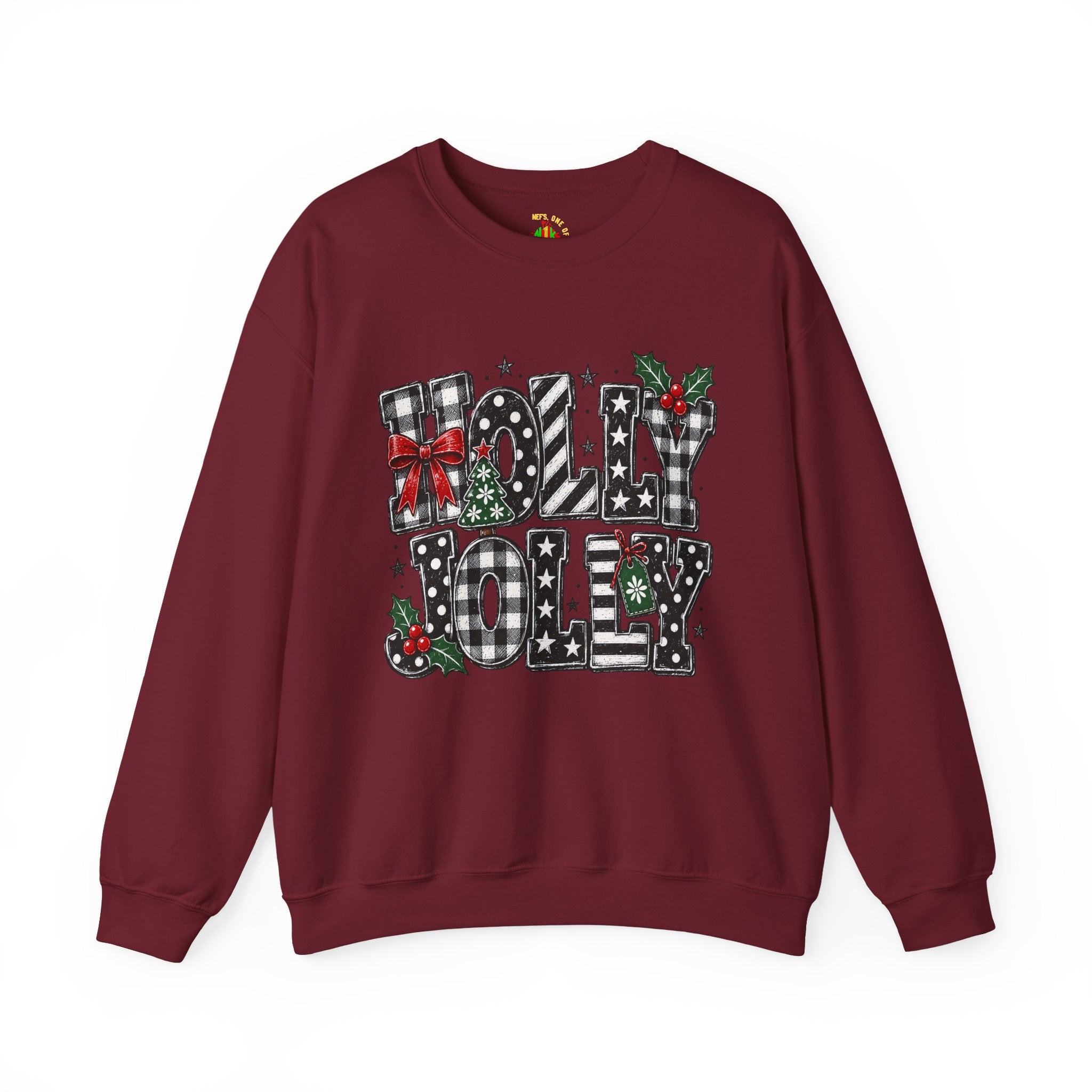 Merry Noel Christmas Reindeer Crewneck Sweatshirt