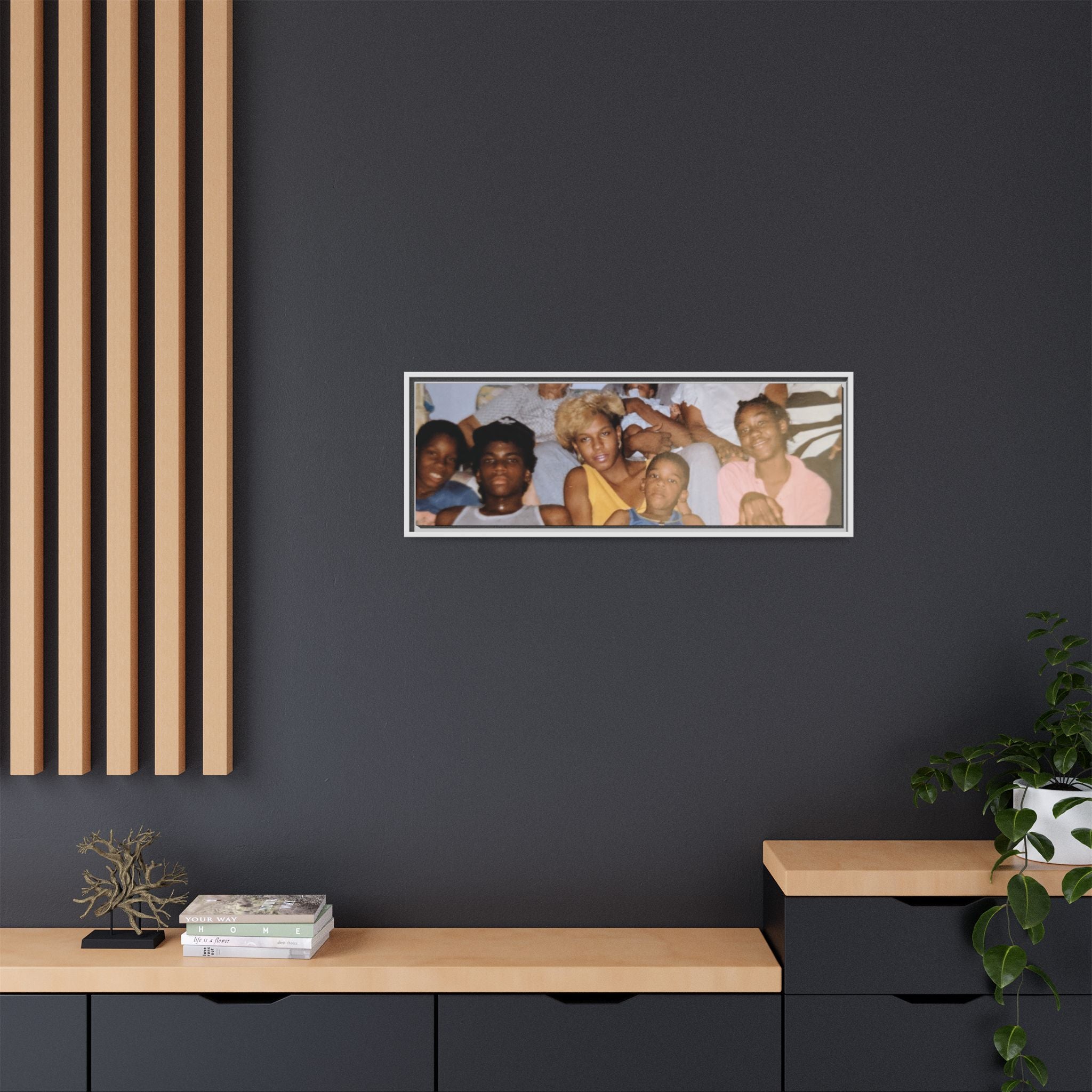 Ccustomizable Framed Canvas — Horizontal Matte Wall Art