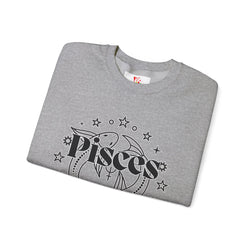 Pisces Unisex Casual Crewneck Sweatshirt