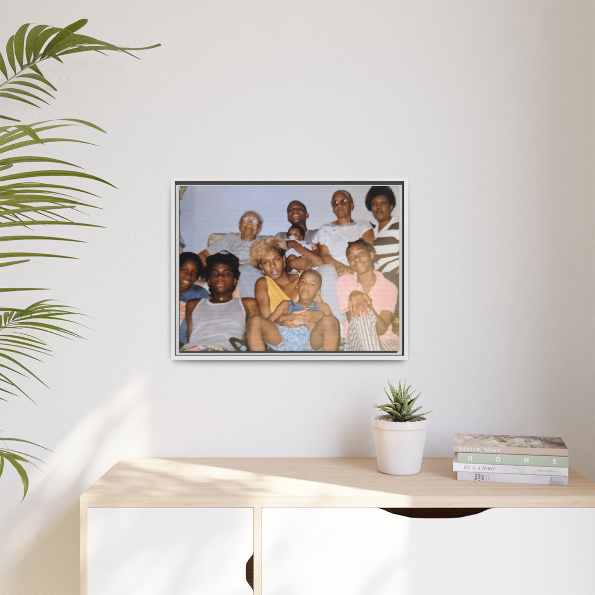 Ccustomizable Framed Canvas — Horizontal Matte Wall Art