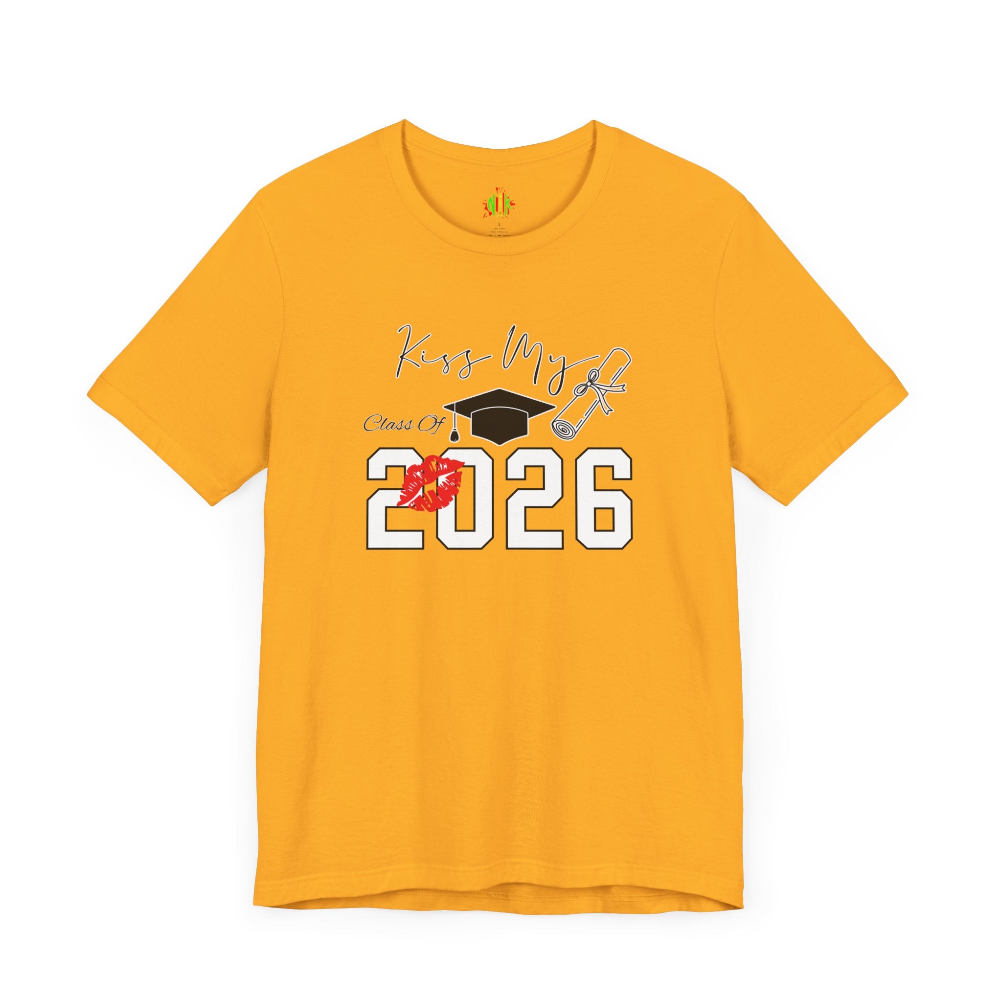 2026 Graduation Tee, Unisex Graduation Shirt, Class of 2026 Apparel, Kiss My Grad Tee, Trendy Graduation Gift, Celebration T-shirt, [...]