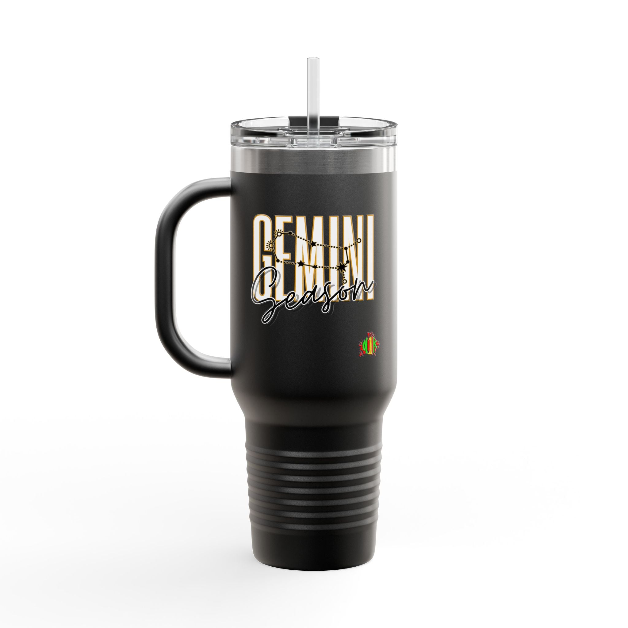 Gemini Season Insulated Travel Mug, 40oz | Astrology Drinkware for Coffee Lovers, Zodiac Gifts, Birthday Parties, Travel Accessory, [...]