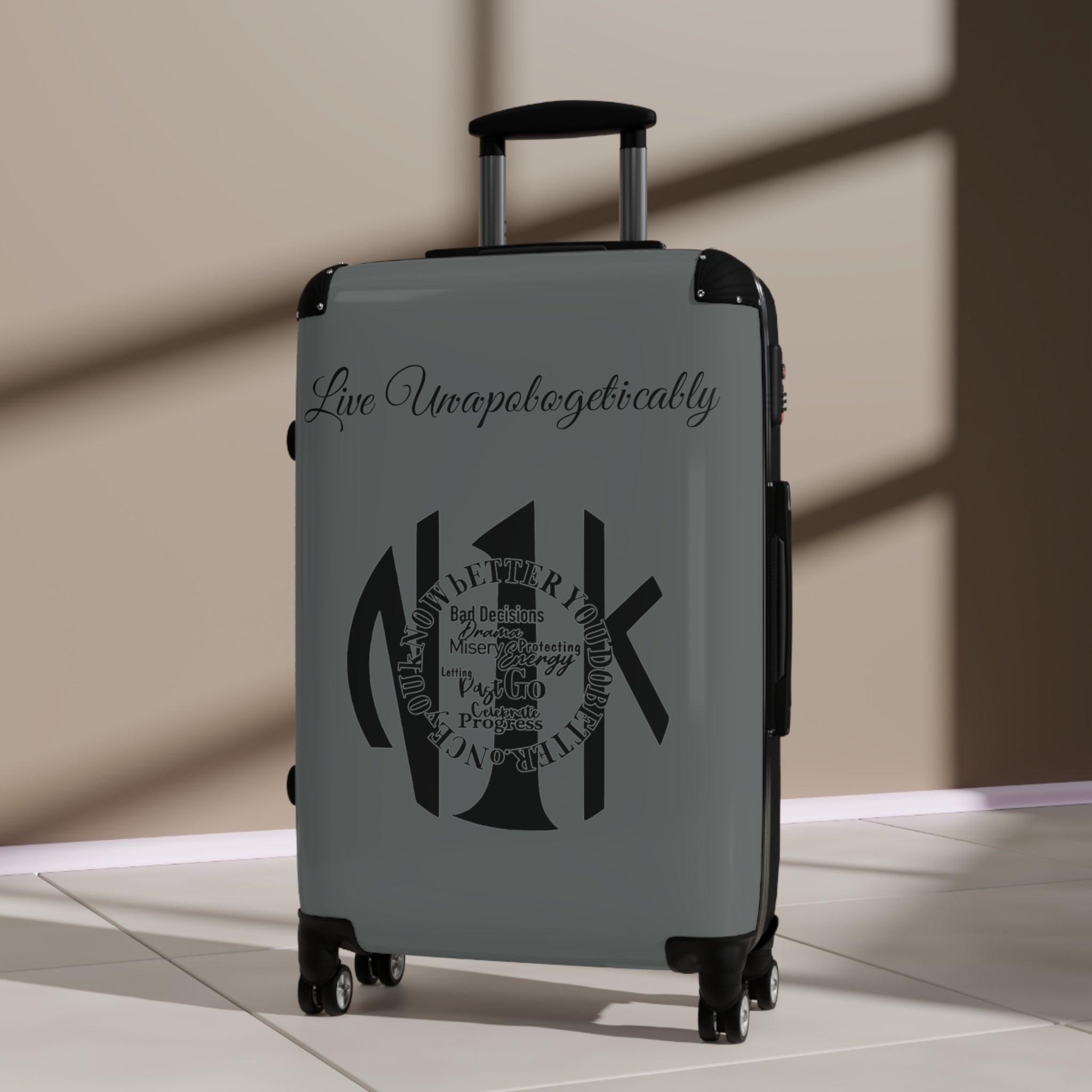 Live Unapologetically Suitcase