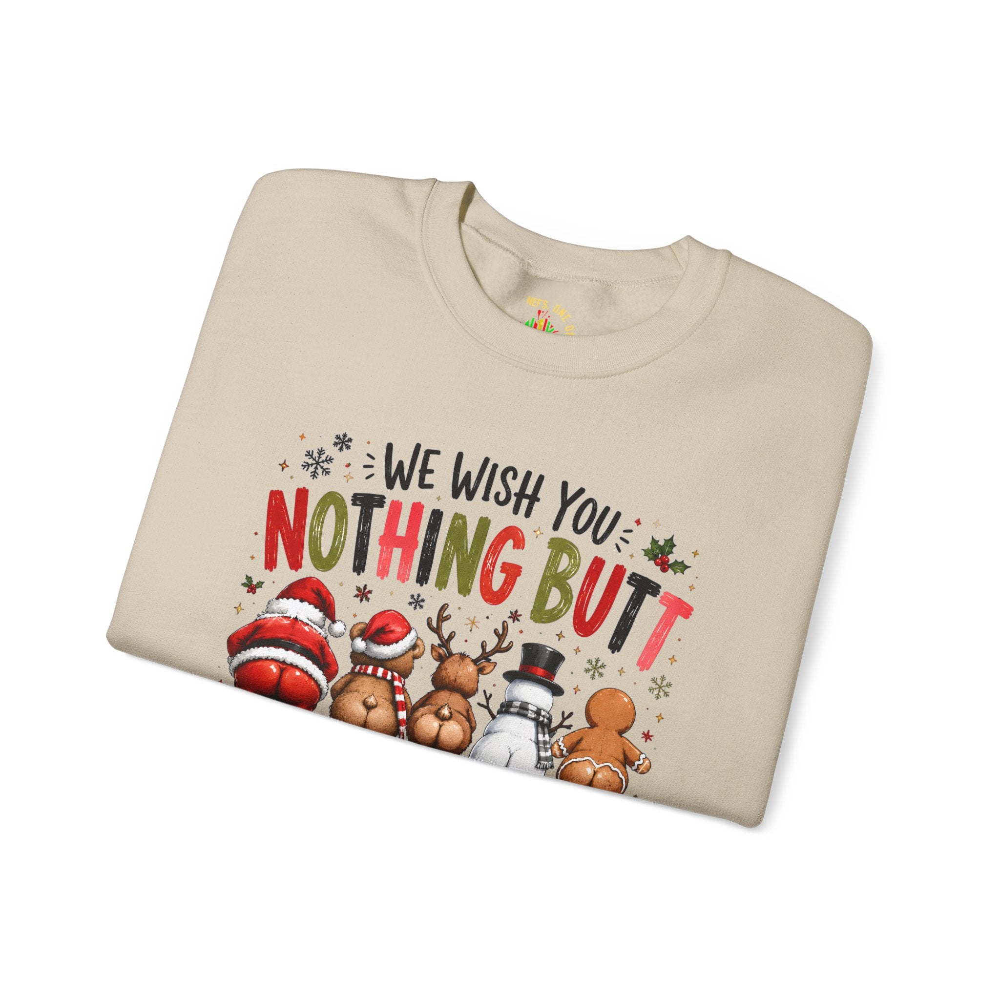 We Wish You Nothing But a Merry Christmas Crewneck Sweatshirt