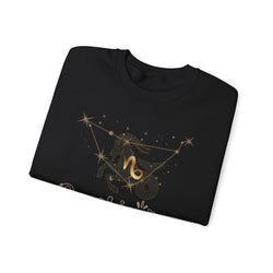 Capricorn Unisex Casual Crewneck Sweatshirt