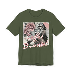 Coffee Break Unisex Jersey Short Sleeve Tee