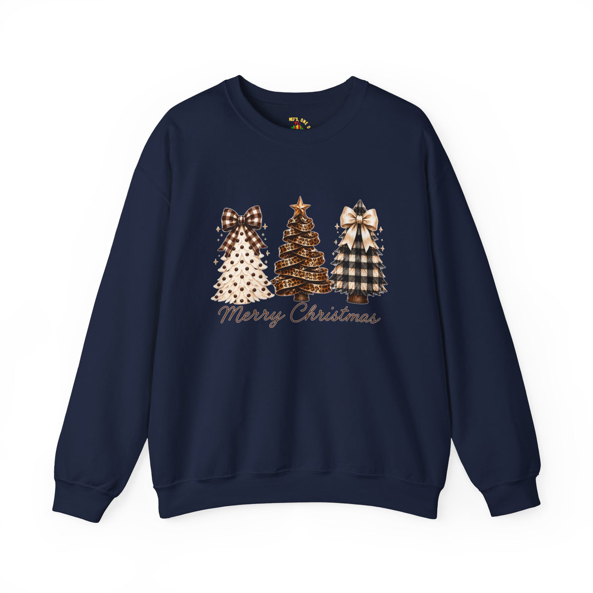 Merry Christmas Christmas Tree Crewneck Sweatshirt