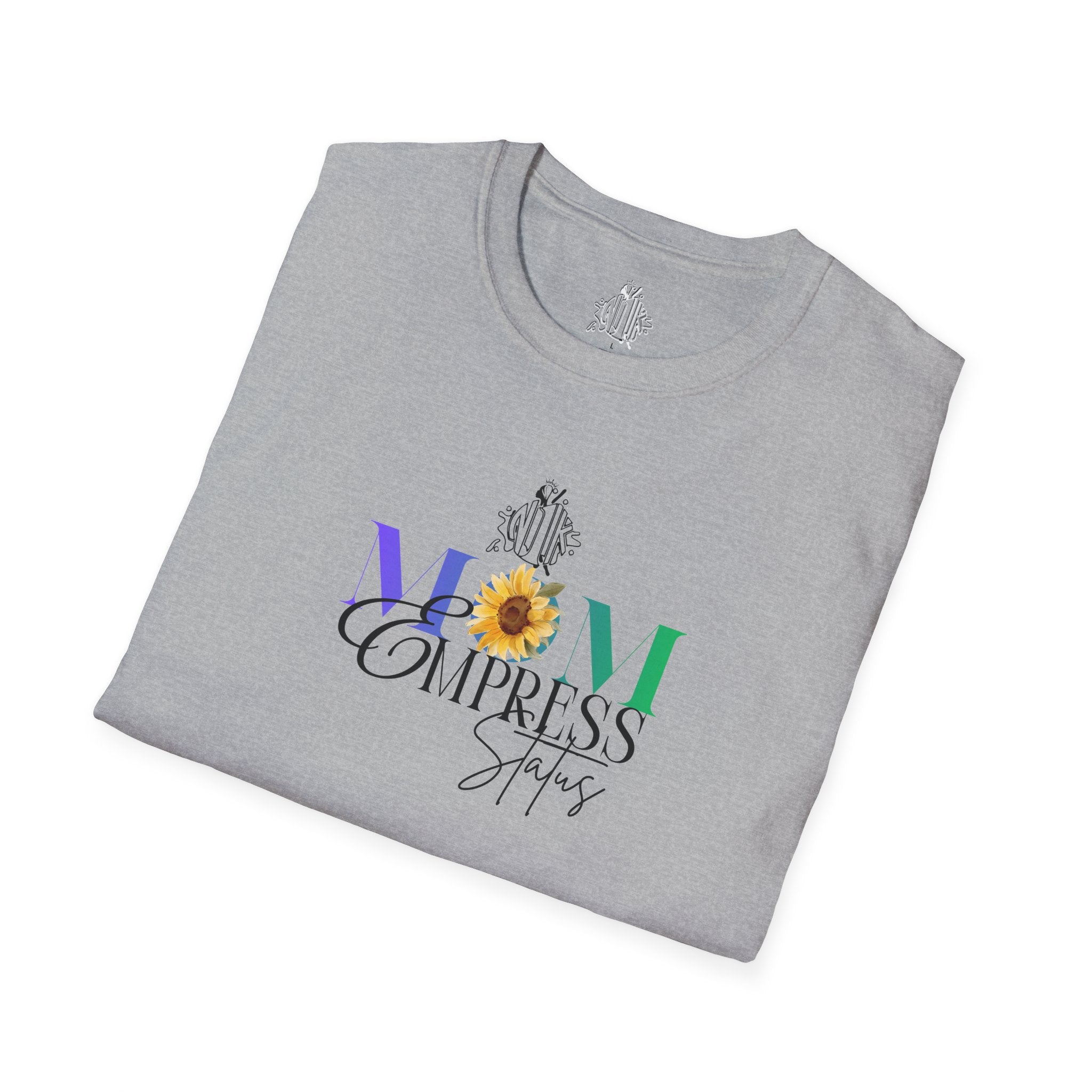 Celebrate Mom — Floral Sunflower Empowerment Graphic T-Shirt