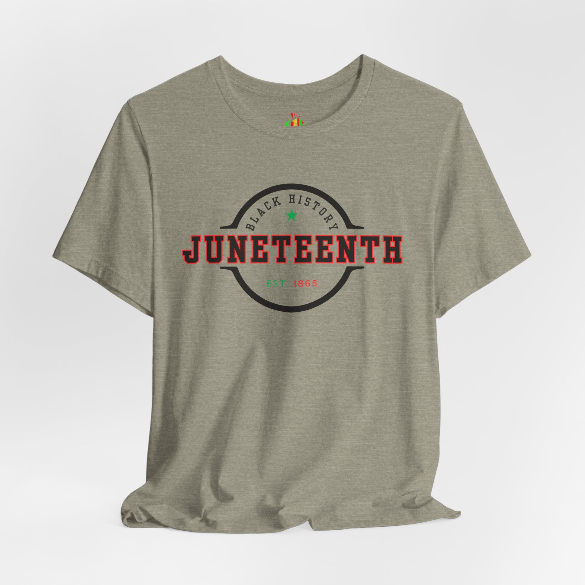 Juneteenth Heritage Unisex Tee - Celebrate Freedom, Black History MontT-ShirtJuneteenth Heritage Unisex Tee
