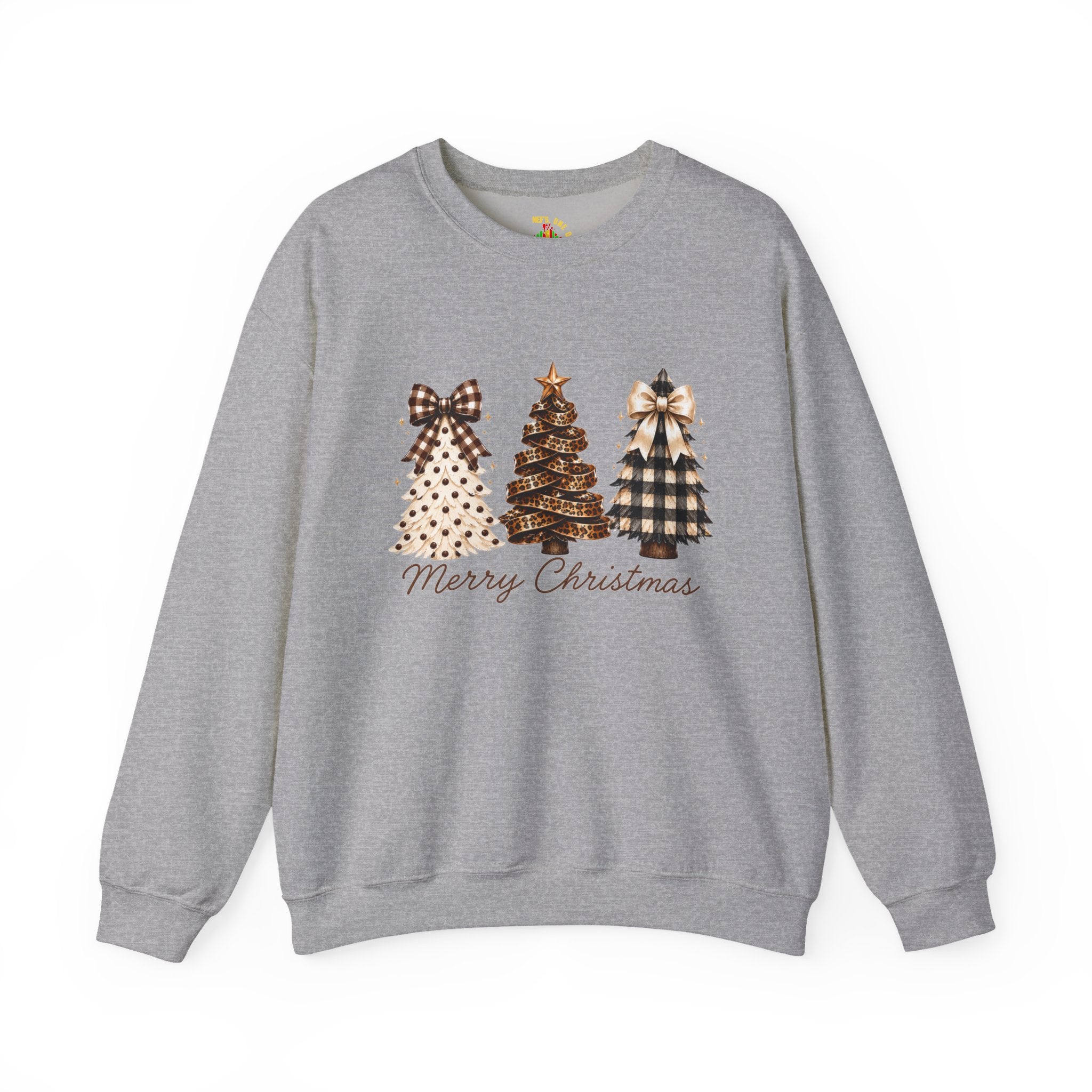 Merry Christmas Christmas Tree Crewneck Sweatshirt