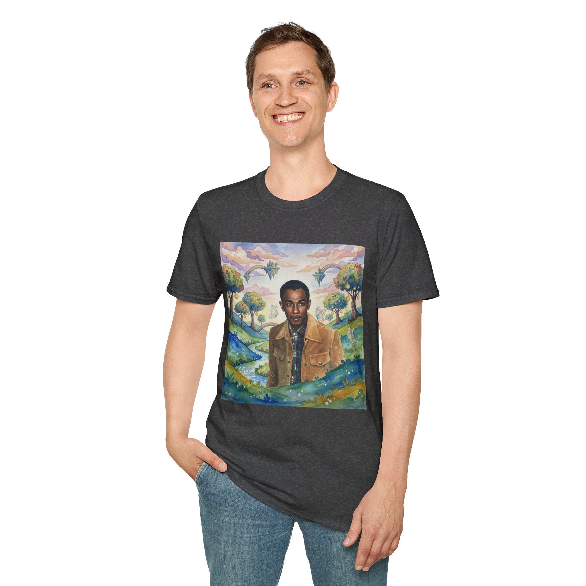 Todd Another Customized Smile Portrait Tee Graphic T-Shirt