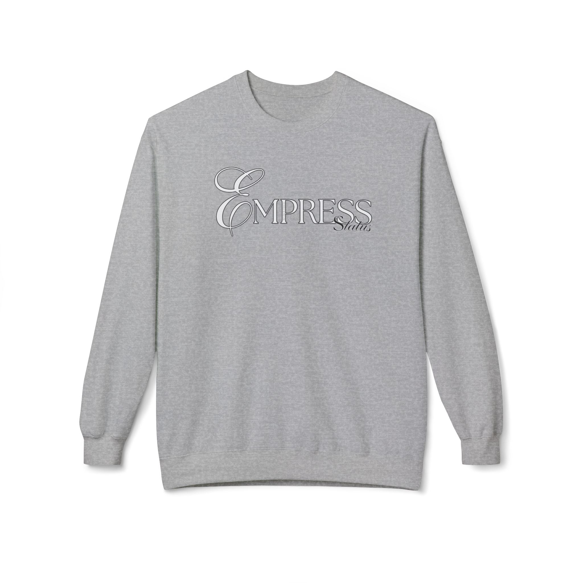 Empress Crewneck Sweatshirt - Cozy Casual Wear, Unisex Fashion, Gift for Her, Birthday Present, Relaxed Style, Winter Essential