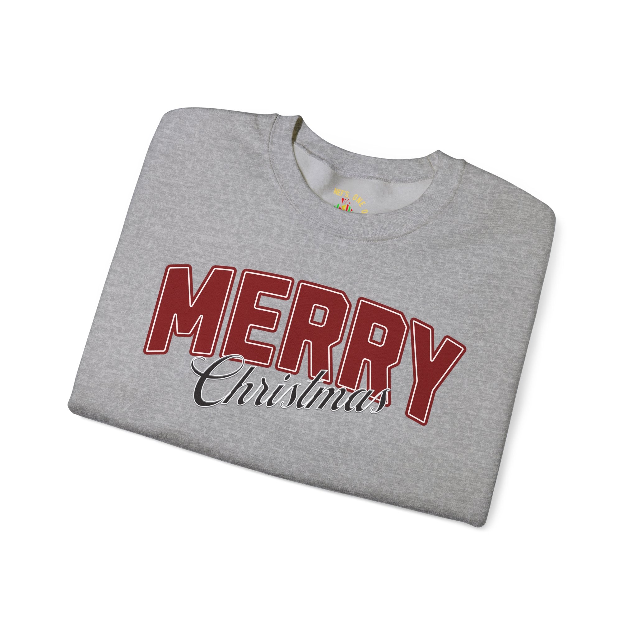 Merry Christmas Holiday Crewneck Sweatshirt
