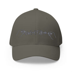 Nefs One Of A Kind Hand-Embroidered Closed-Back Cap, Casual Gift for Him or Her, Trendy Accessories for Everyday Wear