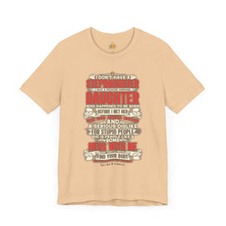 The love of a stepdaughter from a Stepfather Short Sleeve Tee