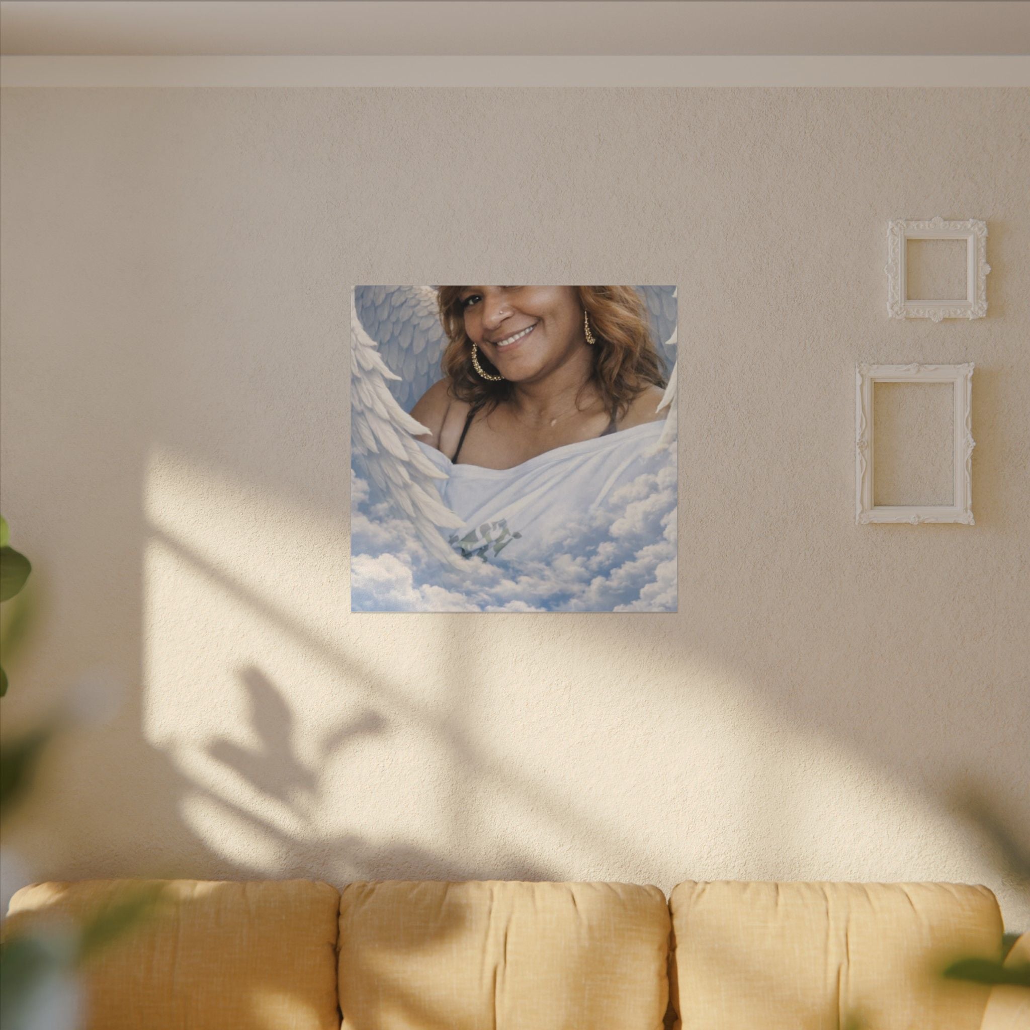 Matte Canvas,  Customizate Your Own Square Stretched, 0.75" (Multi-Size)