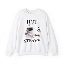 Hot and Steamy Cofee Unisex Heavy Blend™ Crewneck Sweatshirt