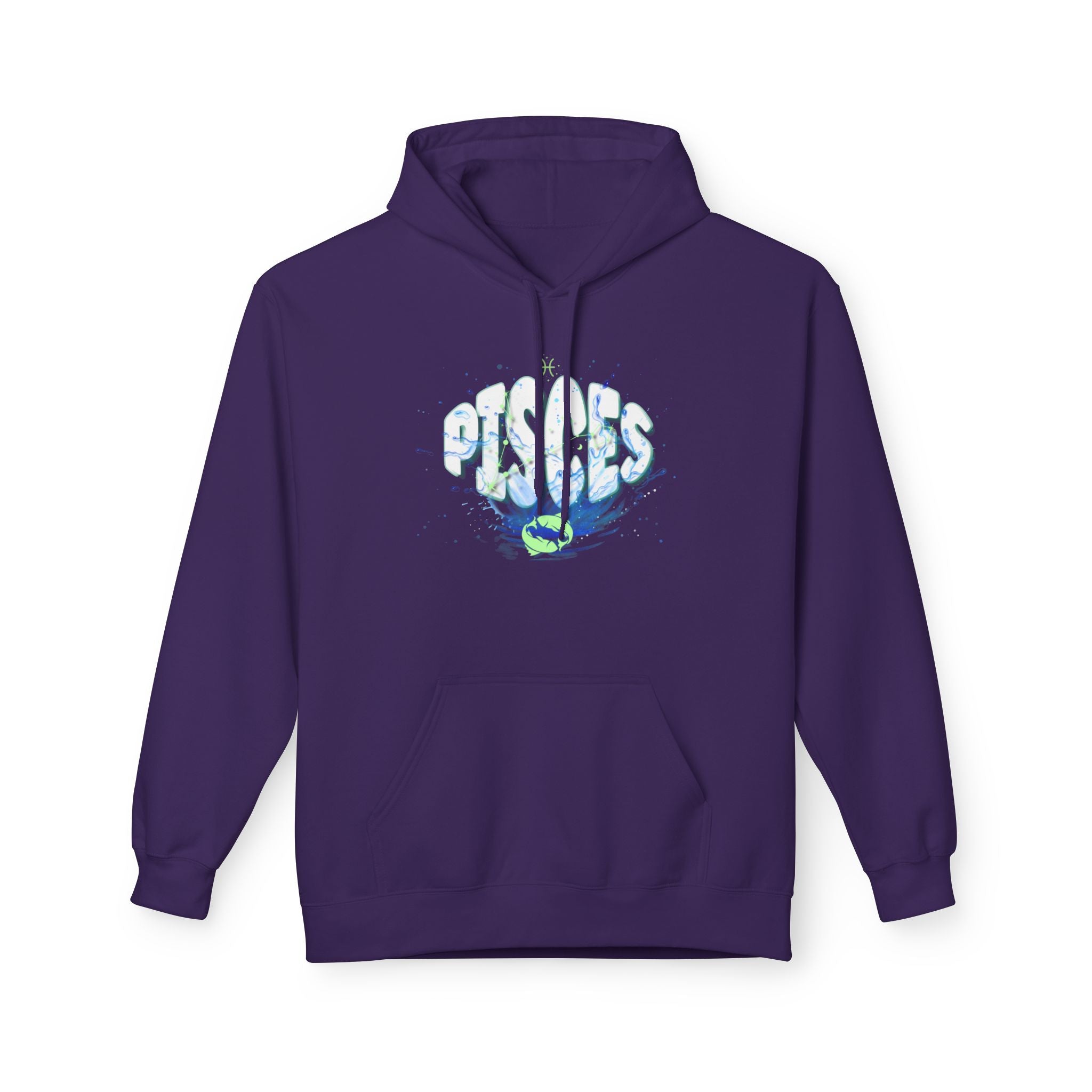 Pisces Zodiac Water Sign Hoodie — Astrological Star Sign Sweatshirt