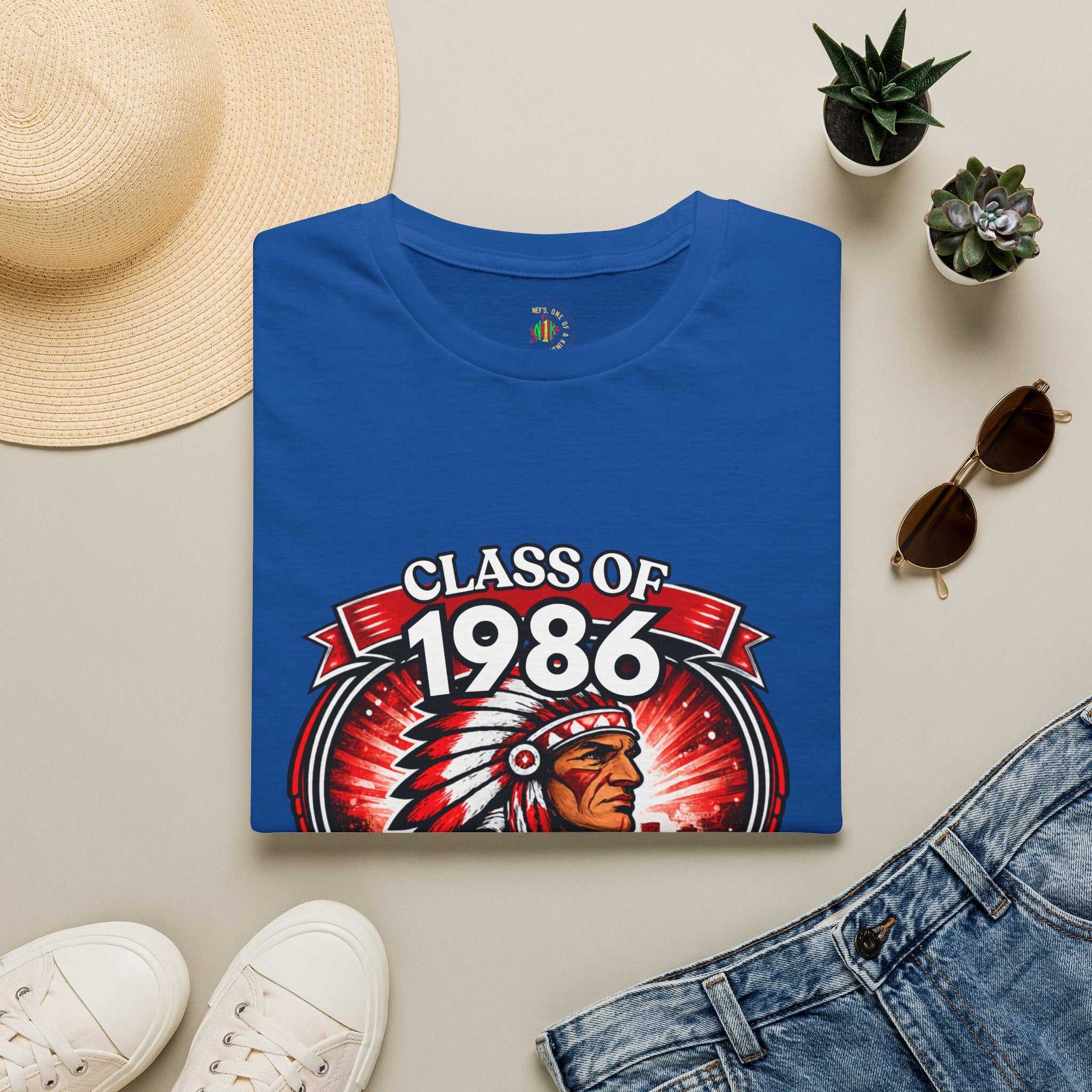 Class of 1986 40th Reunion T-Shirt — Emmerich Manual High School Alumni Tee - Another Customized Smile