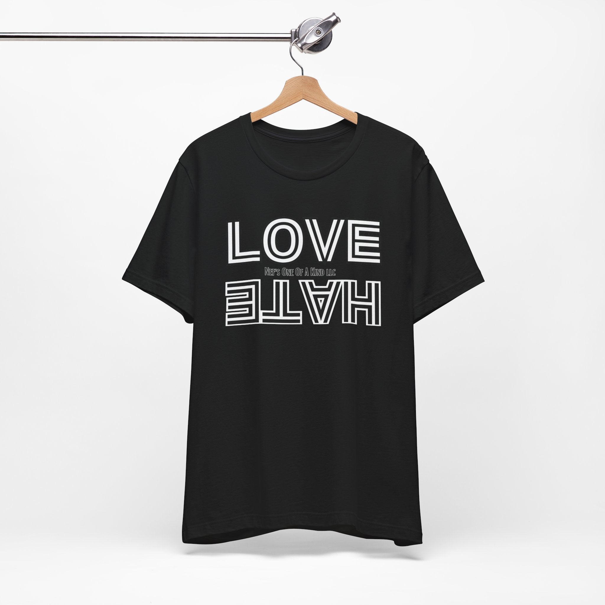 Love / Hate Short Unisex Sleeve Tea