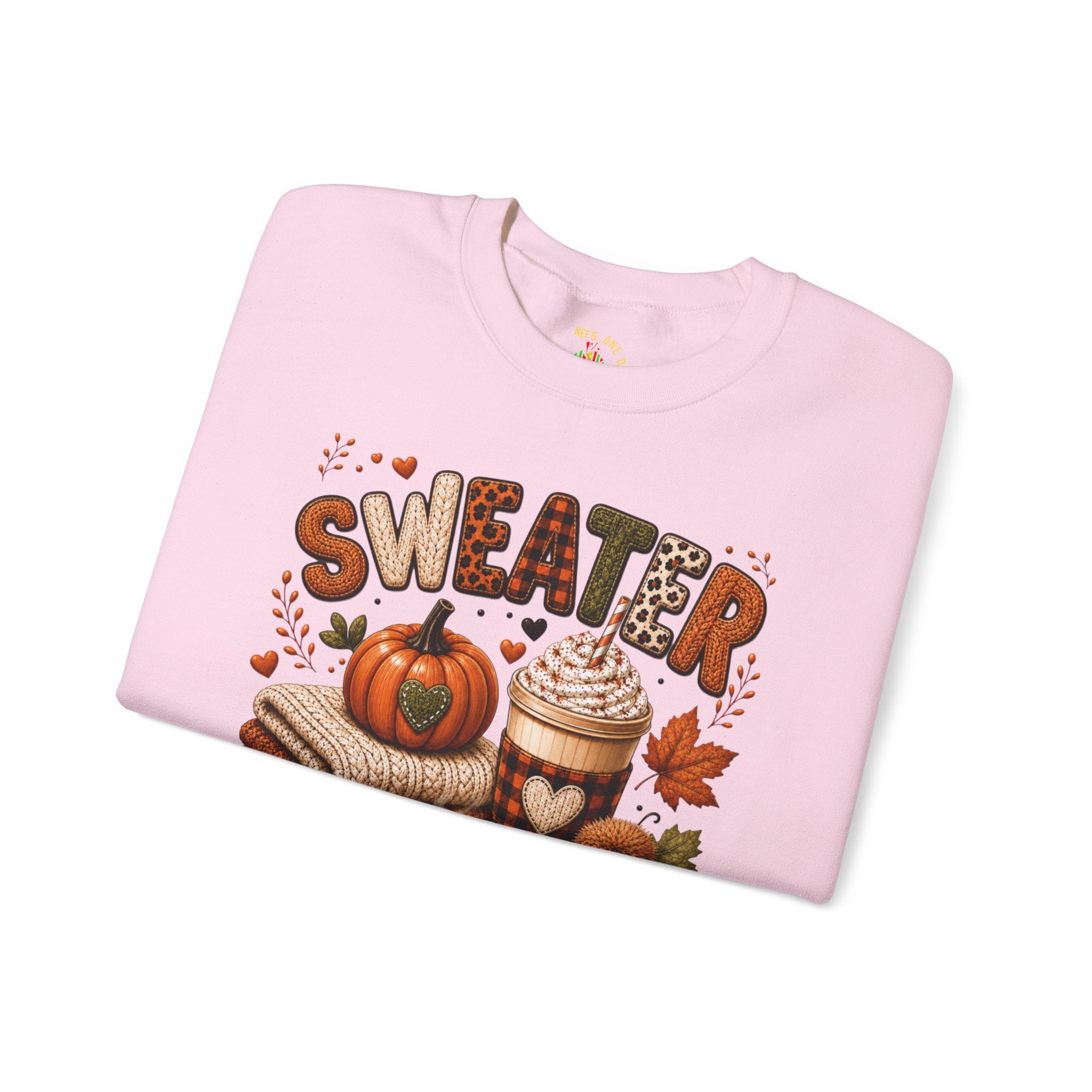 Sweater Weather Autumn Crewneck Sweatshirt