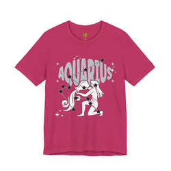 Aquarius Zodiac Casual classic unisex jersey short sleeve tee